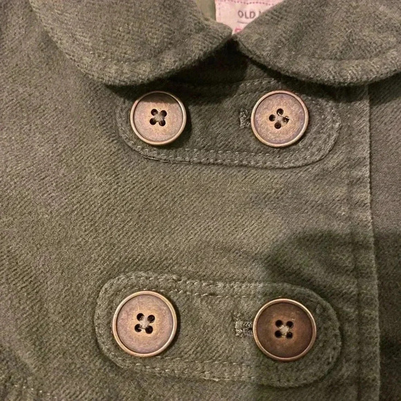 Y2K(2011) Old Navy 3T pea coat Like new - Picture 3 of 8
